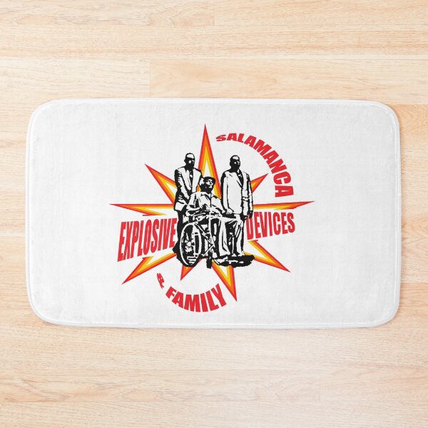 Item preview, Uncle Salamanca and family explosive devices pretend logo designed and sold by PabsCellaneous.