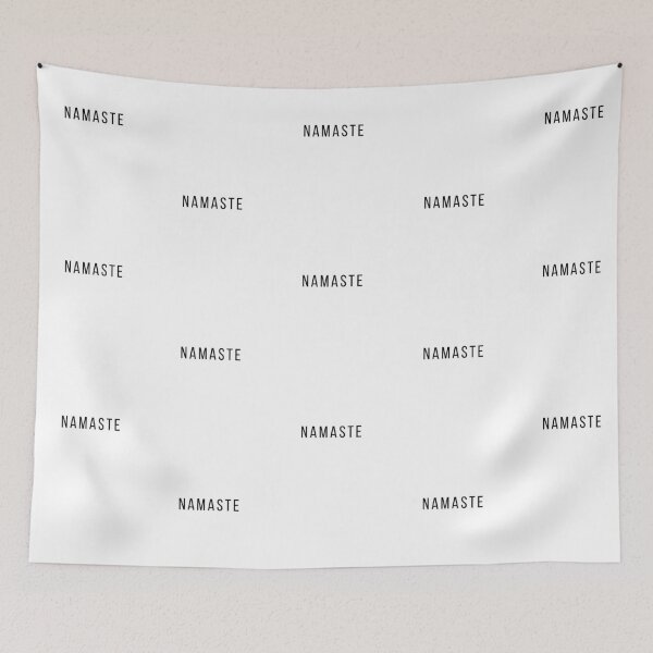 Item preview, Namaste Hindi Yoga Greeting  designed and sold by Kaushal Pal.