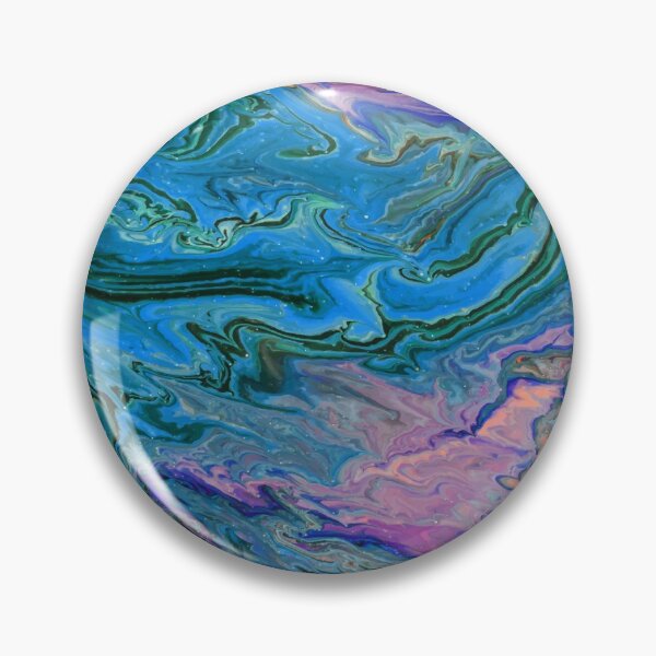 Item preview, Color flow blue turquoise purple designed and sold by amagaclothing.