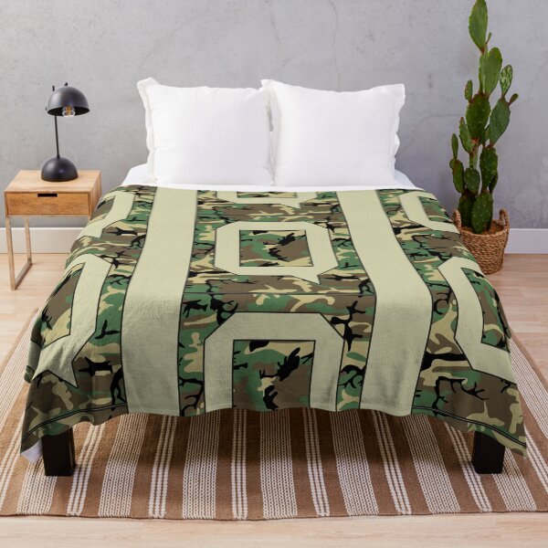Item preview, Letter "Q" Military Camo Stencil font designed and sold by 65 MCMLXV.