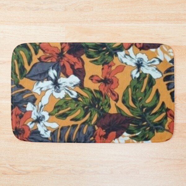 Item preview, Monstera leaves and Flowers Print  designed and sold by africanvisuals.
