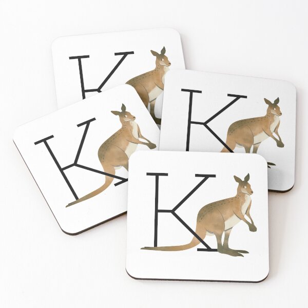 Item preview, Animal Letter K for Kangaroo  designed and sold by Krafty  Arts Studio.