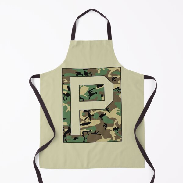 Item preview, Letter "P" Military Camo Stencil font designed and sold by 65 MCMLXV.