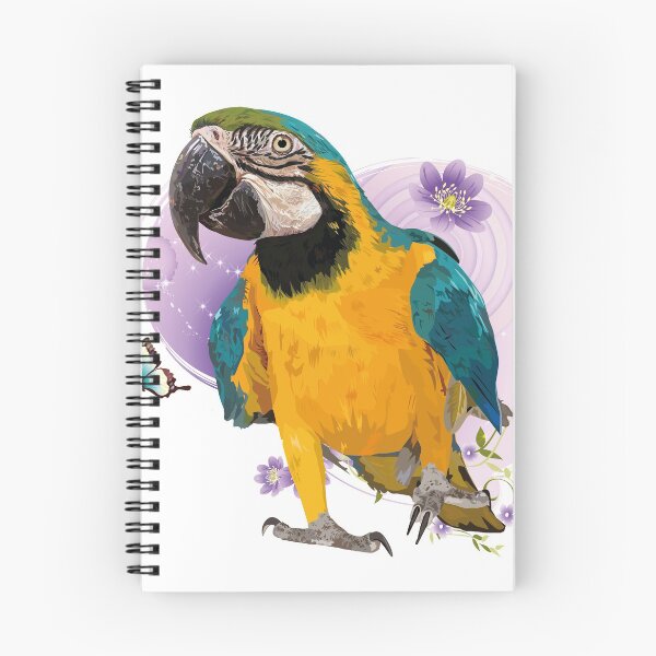 Item preview, guacamayo azul y amarillo designed and sold by obscurite.