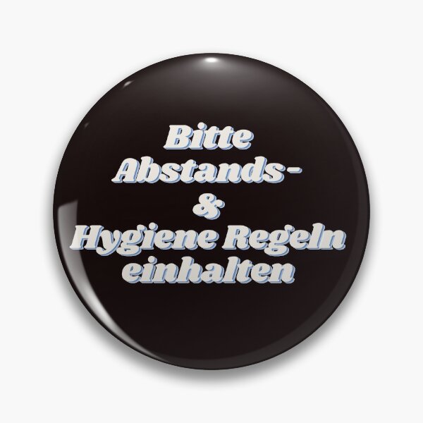 Artikelvorschau, Abstand und Hygiene entworfen und verkauft von Bernsteinhaus.