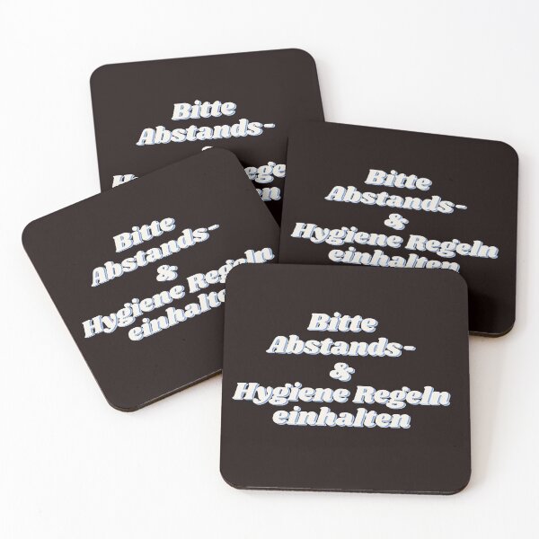 Artikelvorschau, Abstand und Hygiene entworfen und verkauft von Bernsteinhaus.