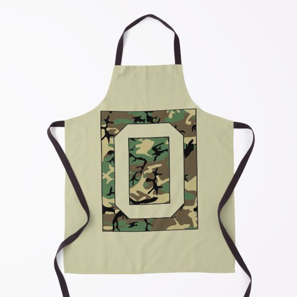Item preview, Letter "O" Military Camo Stencil font designed and sold by 65 MCMLXV.