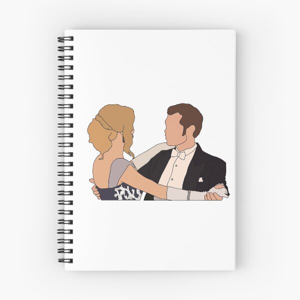 Item preview, Klaus and Caroline at the Mikaelson Ball designed and sold by linaxdraws.
