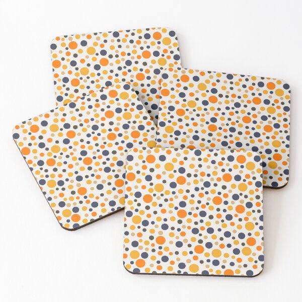 Item preview, Autumn Colors Polka Dots on Cream designed and sold by Whoopsidoodle.