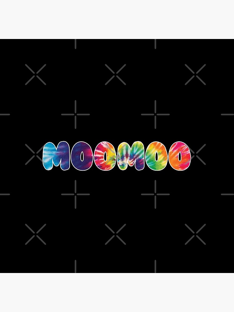 Mamamoo MOOMOO Tie Dye Rainbow Fandom Name  Pin for Sale by