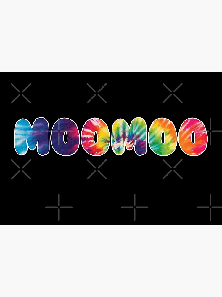 Mamamoo MOOMOO Tie Dye Rainbow Fandom Name | Tote Bag