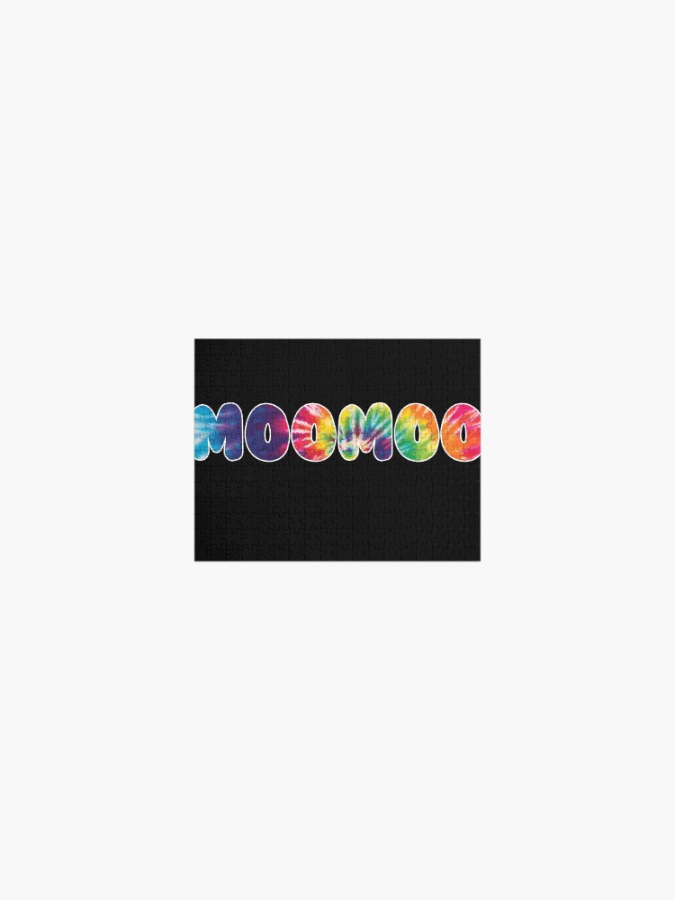 Mamamoo MOOMOO Tie Dye Rainbow Fandom Name  Sticker for Sale by SugarSaint