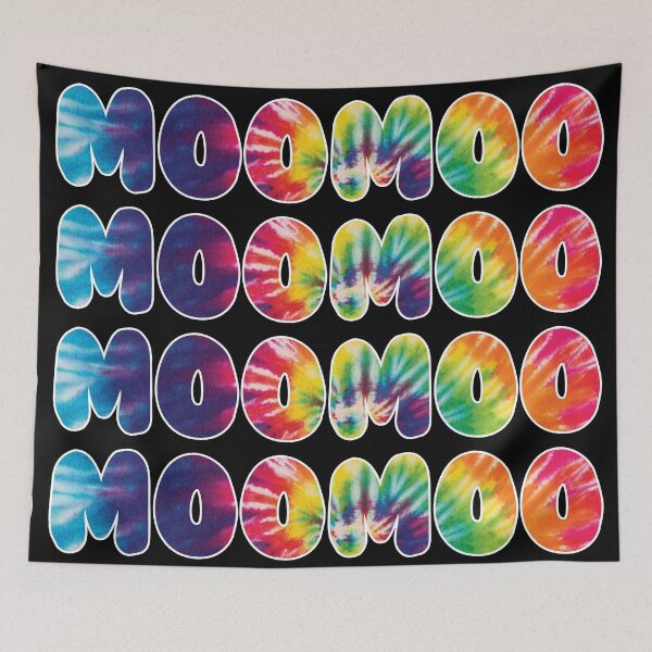 Item preview, Mamamoo MOOMOO Tie Dye Rainbow Fandom Name  designed and sold by SugarSaint.