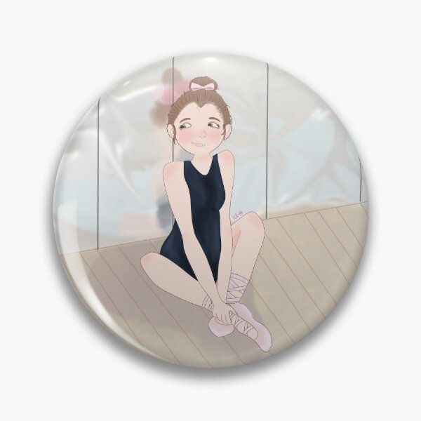 Item preview, Cute Ballerina Ready for Ballet Lesson designed and sold by Holli Anderson.