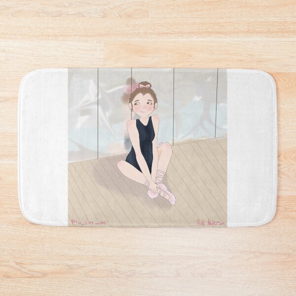 Item preview, Cute Ballerina Ready for Ballet Lesson designed and sold by Holli Anderson.