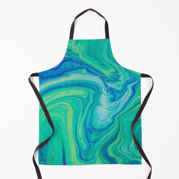 Item preview, Color flow green turquoise blue designed and sold by amagaclothing.