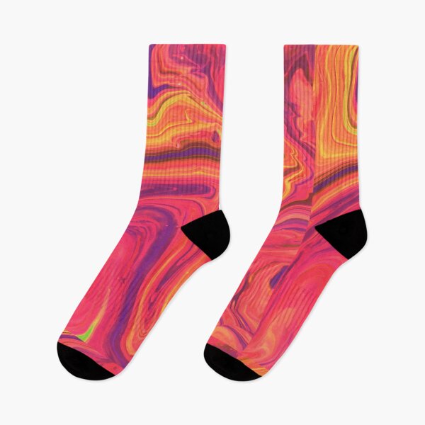 Item preview, Color flow red pink fire designed and sold by amagaclothing.