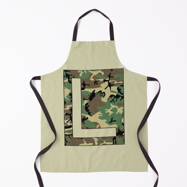 Item preview, Letter "L" Military Camo Stencil font designed and sold by 65 MCMLXV.