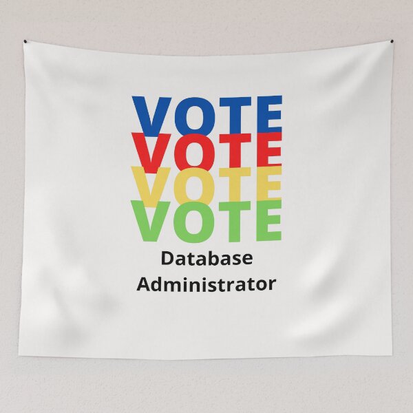 Item preview, Vote Database Administrator designed and sold by majeed10.