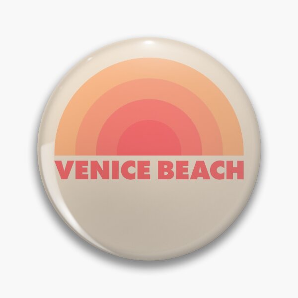 Item preview, Venice Beach Retro Orange designed and sold by modeoftravel.