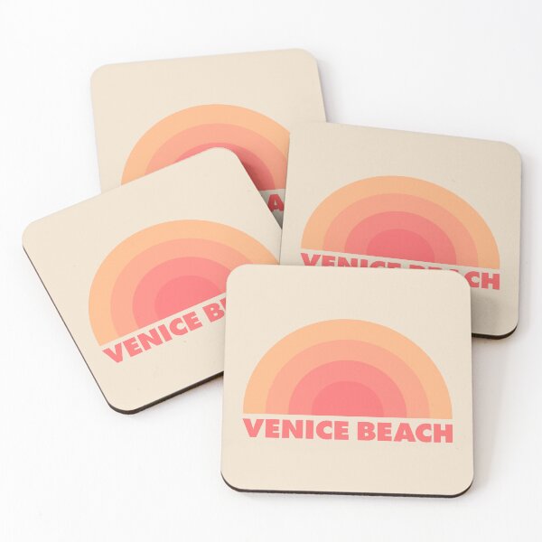 Item preview, Venice Beach Retro Orange designed and sold by modeoftravel.