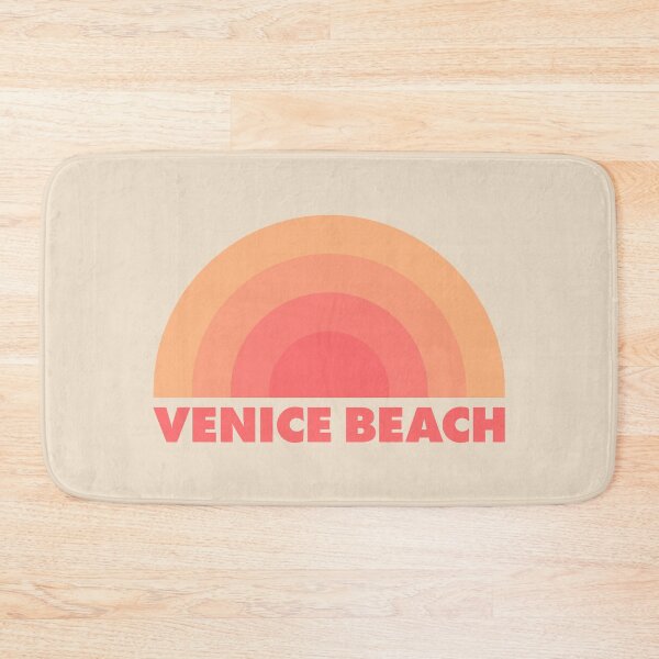 Item preview, Venice Beach Retro Orange designed and sold by modeoftravel.