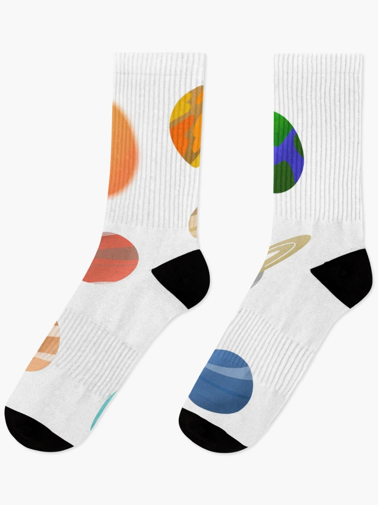 Thumbnail 1 of 5, Socks, Solar System designed and sold by DeepBlue-Design.