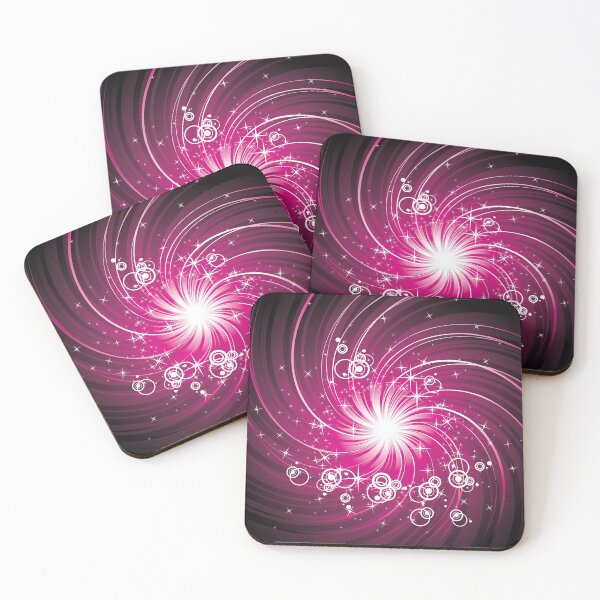 Item preview, Pattern pretty purple pink swirl bubble star milky way space fire  designed and sold by NiceThing-com.