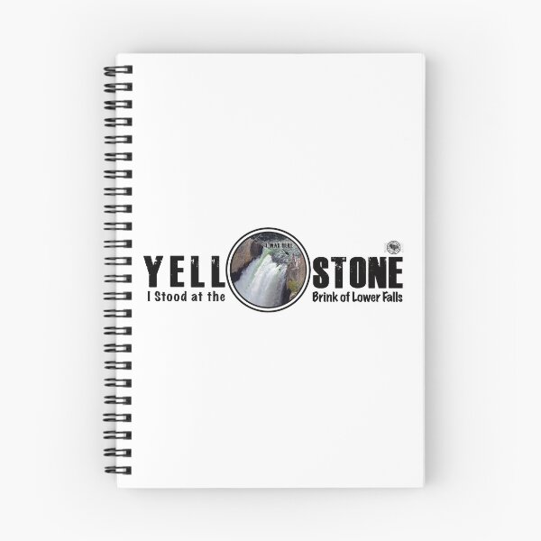 Item preview, I Stood on the Brink of Lower Falls, Yellowstone National Park - Lower Falls designed and sold by SmyrnaBuffalo.