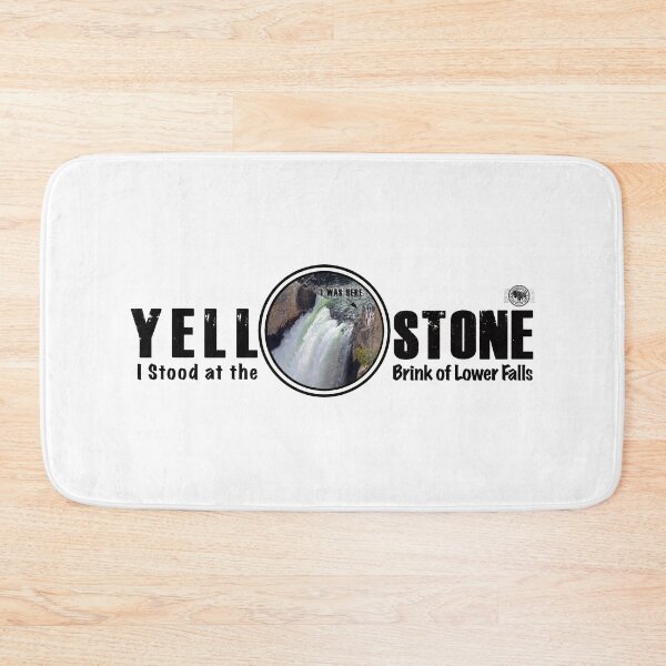 Item preview, I Stood on the Brink of Lower Falls, Yellowstone National Park - Lower Falls designed and sold by SmyrnaBuffalo.