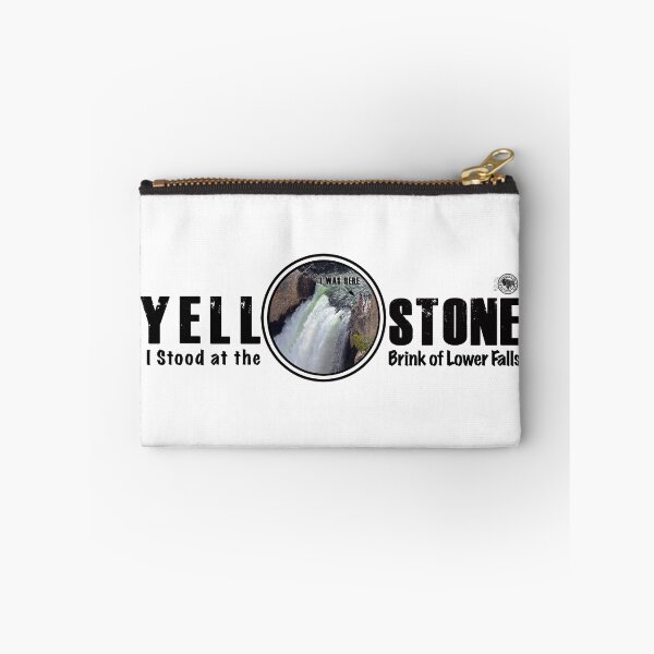 Item preview, I Stood on the Brink of Lower Falls, Yellowstone National Park - Lower Falls designed and sold by SmyrnaBuffalo.