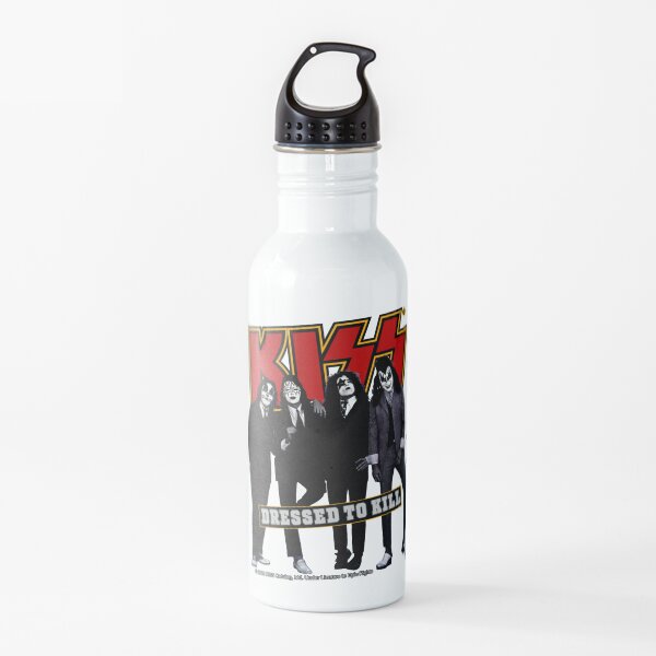 KISS ® the Band - Dressed to kill in Red Water Bottle