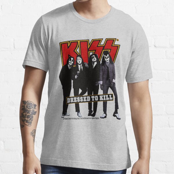 "KISS ® the Band Dressed to kill in Red" Tshirt for Sale by musmus76