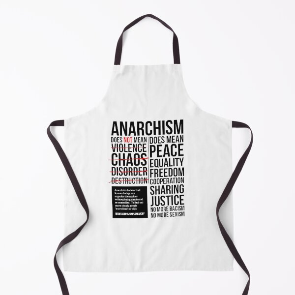 Item preview, Peaceful Anarchism designed and sold by PlasticsFactory.