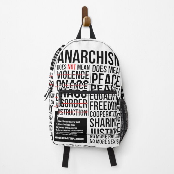 Item preview, Peaceful Anarchism designed and sold by PlasticsFactory.