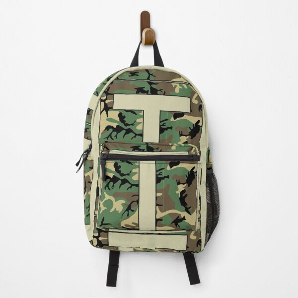 Item preview, Letter "I" Military Camo Stencil font designed and sold by 65 MCMLXV.