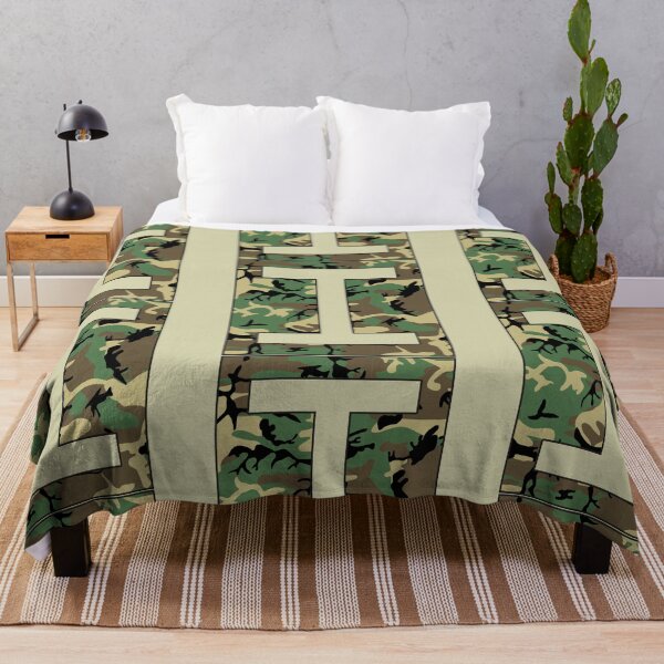 Item preview, Letter "I" Military Camo Stencil font designed and sold by 65 MCMLXV.