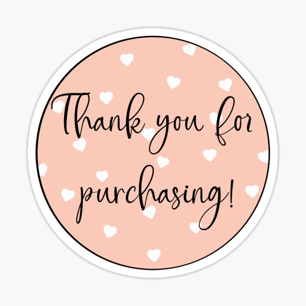 Thank You For Purchasing Gifts & Merchandise for Sale