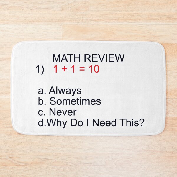 Item preview, Math Review designed and sold by EdwardMonet.