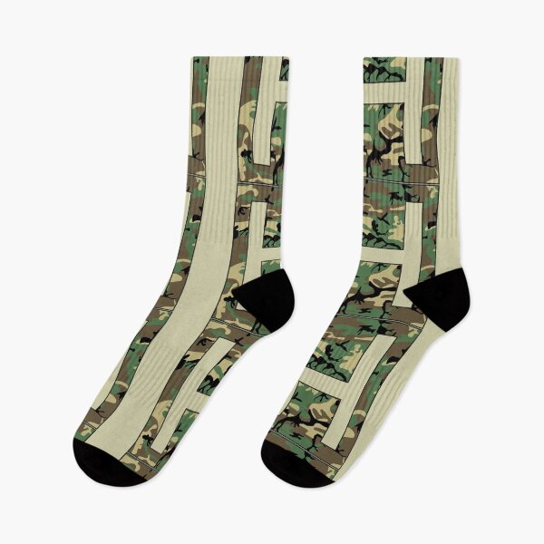Item preview, Letter "H" Military Camo Stencil font designed and sold by 65 MCMLXV.