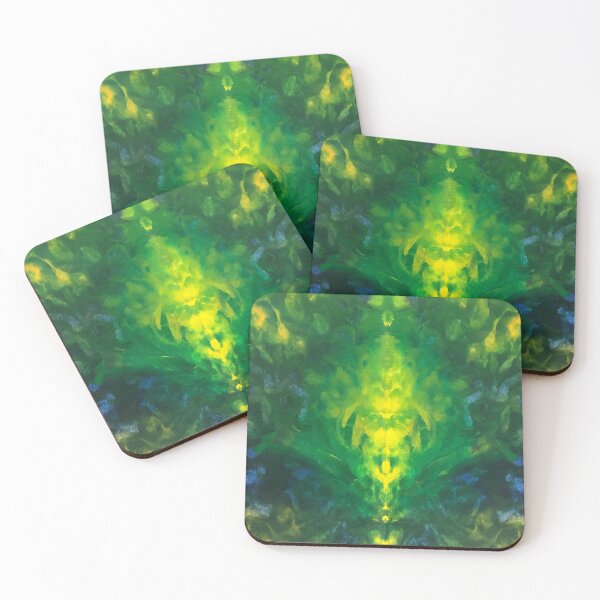 Item preview, Psychedelic Green Goddess designed and sold by MoonbeamSpirit.