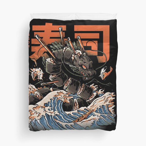 Item preview, The Black Sushi Dragon designed and sold by Ilustrata®.
