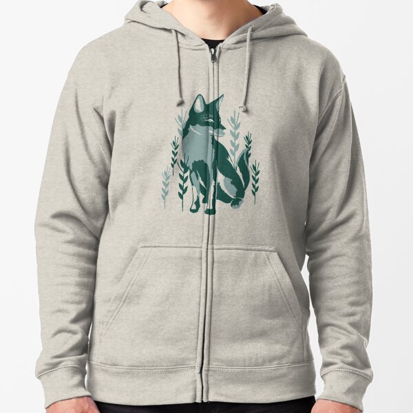 green fox hoodie