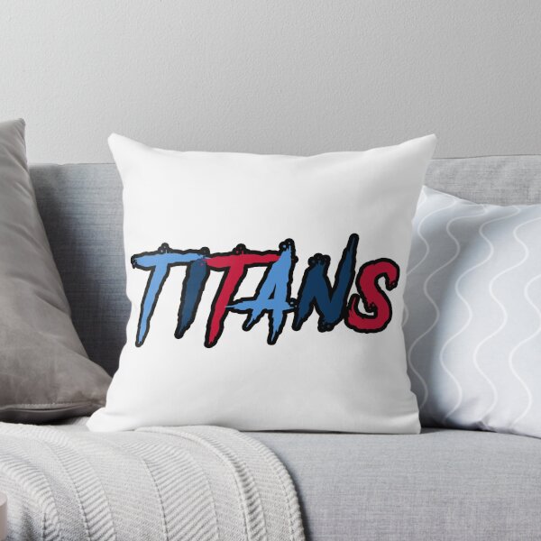 Sundays are for The Titans, Tennessee Titans Throw Pillow for