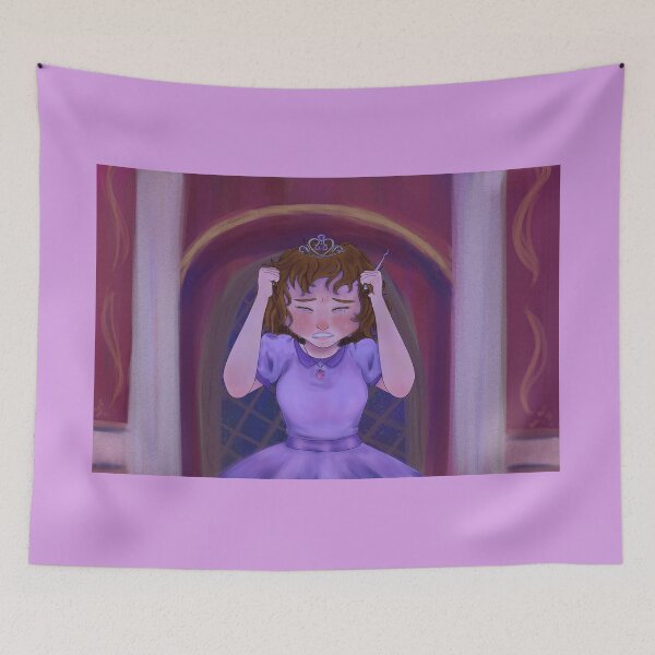 Item preview, Crying Princess and Her New Magic Wand designed and sold by Holli Anderson.