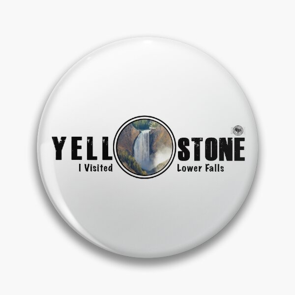 Item preview, I Visited Lower Falls, Yellowstone National Park - Lower Falls designed and sold by SmyrnaBuffalo.