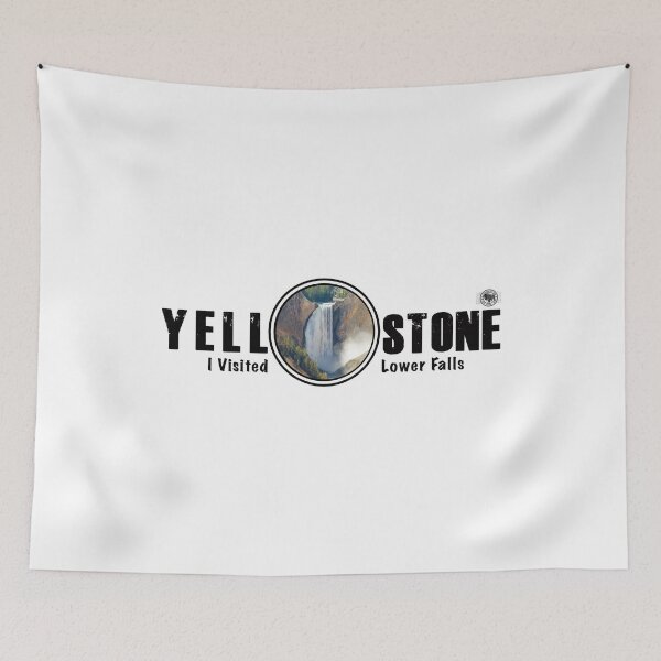 Item preview, I Visited Lower Falls, Yellowstone National Park - Lower Falls designed and sold by SmyrnaBuffalo.