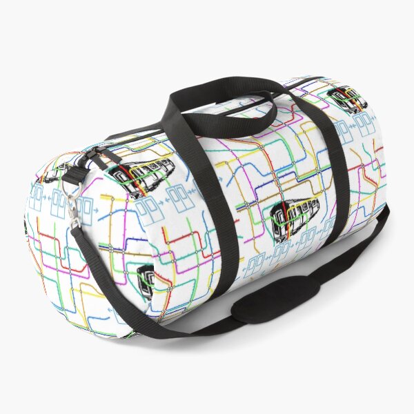Item preview, Colorful Subway Map designed and sold by stadia-60-west.