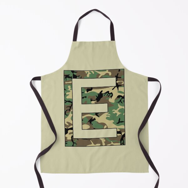 Item preview, Letter "E" Military Camo Stencil font designed and sold by 65 MCMLXV.