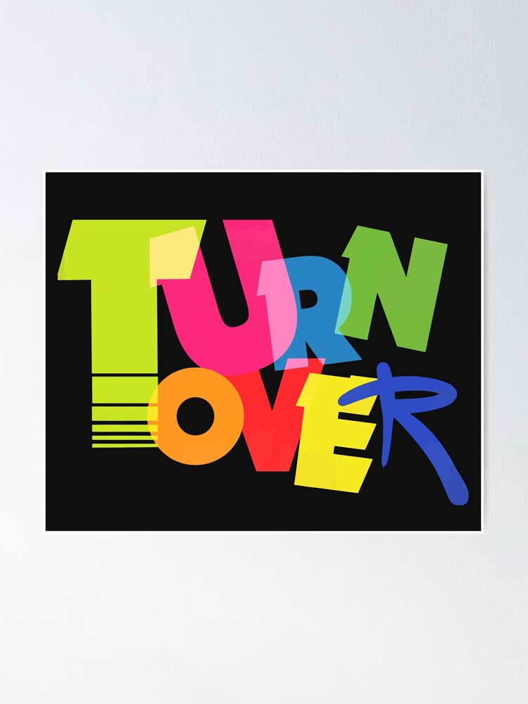 "Turnover tour logo" Poster by olly88 Redbubble